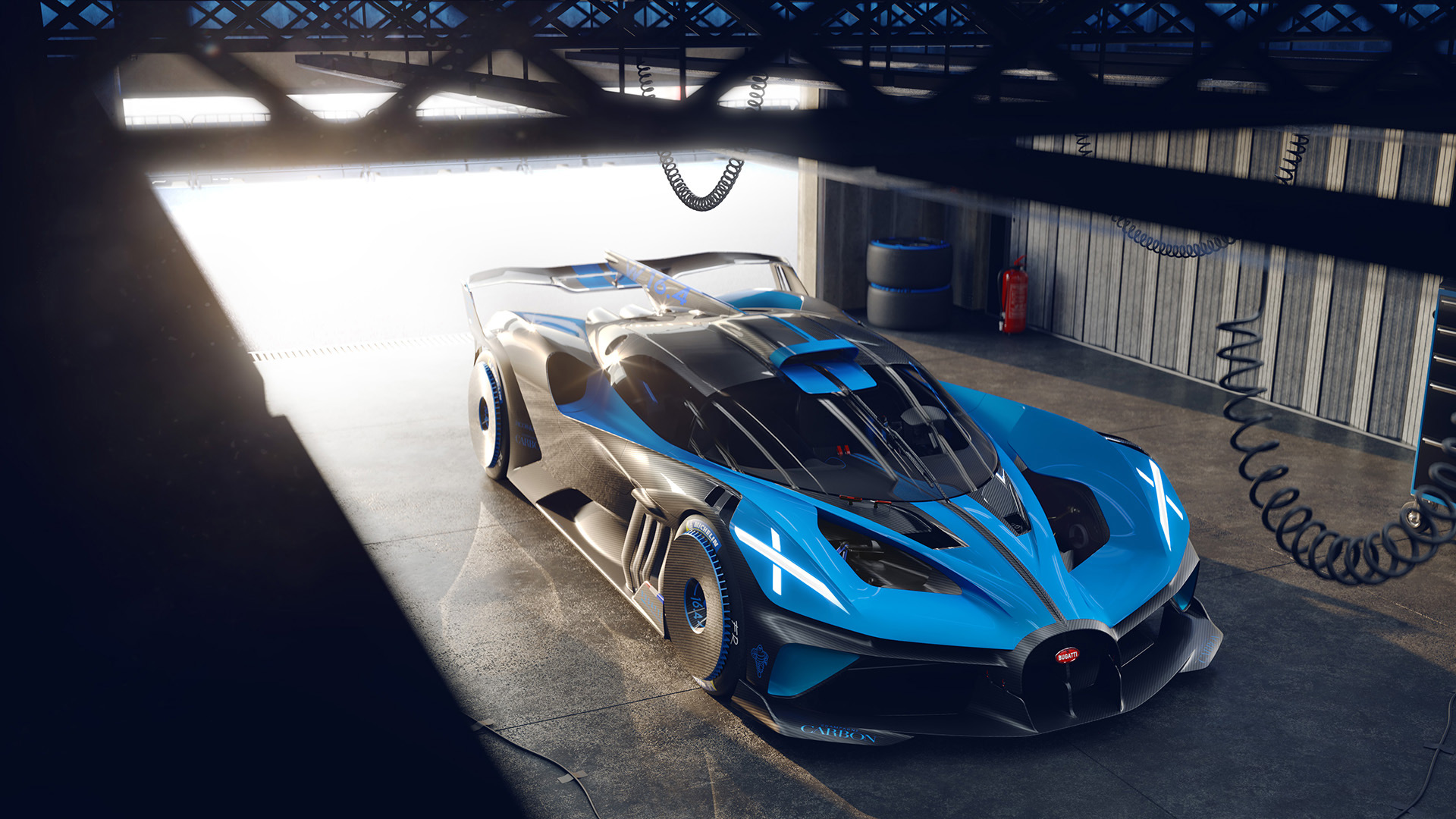 Bugatti Bolide: Designed with Form Following Performance