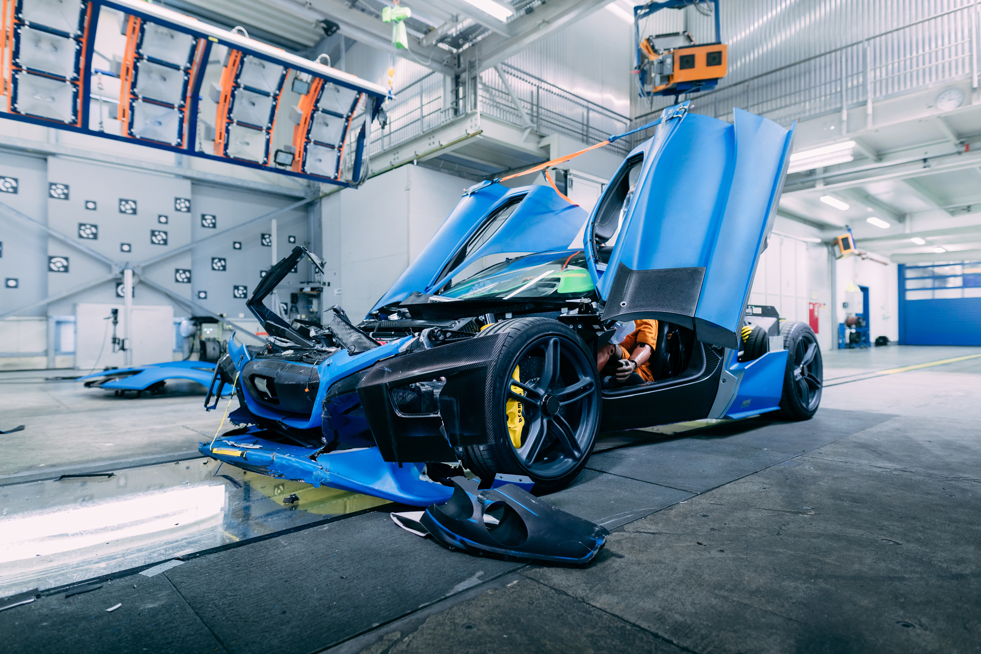 Rimac Crash Tested the Same Monocoque Six Times